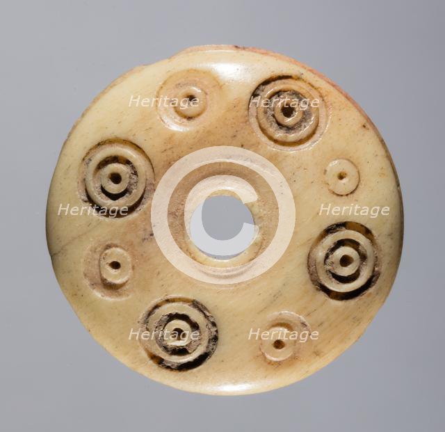 Spindle Whorl, 700s - 900s. Creator: Unknown.