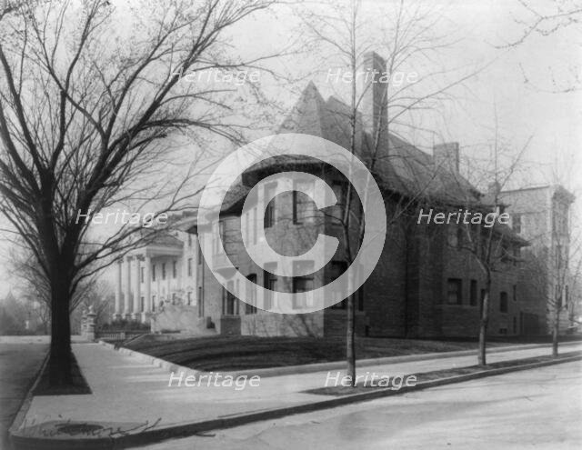 Whittemore House, Washington, D.C.- exterior showing corner, c1900. Creator: Frances Benjamin Johnston.
