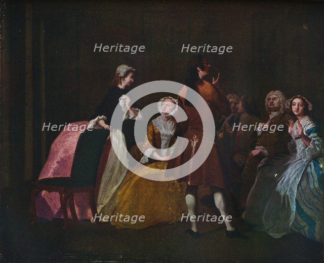 'The Harlowe Family, from Samuel Richardson's Clarissa', c1745. Artist: Joseph Highmore.