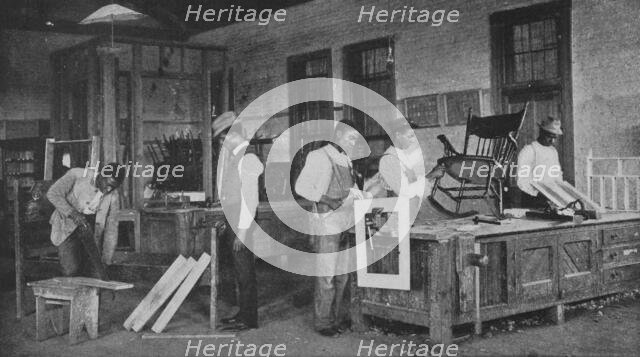 The repair shop, 1904. Creator: Frances Benjamin Johnston.