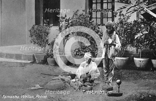 'Tamasha Wallas', Pune (Poona), India, early 20th century. Artist: Unknown