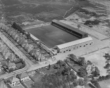 Dean Court football ground, Bournemouth, Dorset, 1937. Artist: Aeropictorial Ltd.