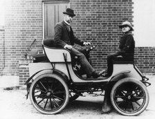 1901 Serpollet steam car. Creator: Unknown.