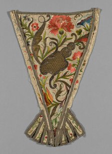 Stomacher, France, 18th century. Creator: Unknown.