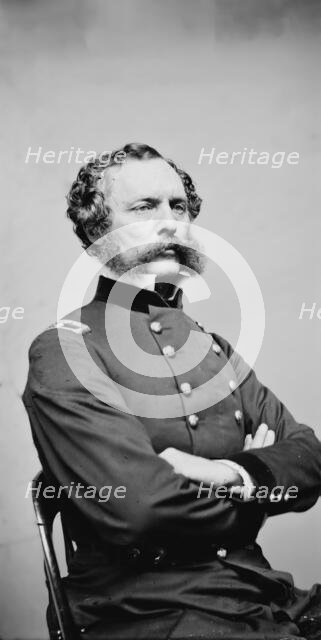 General Randolph B. Marcy, US Army, between 1855 and 1865. Creator: Unknown.