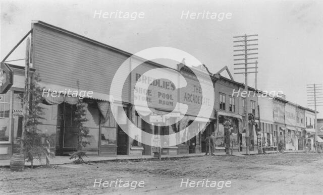 Street scene, between c1900 and 1916. Creator: Unknown.