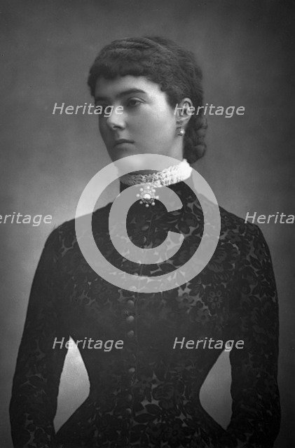 Georgiana, Countess of Dudley, 1890.Artist: W&D Downey