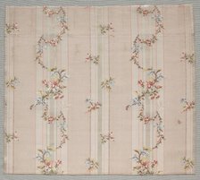 Taffeta Fragment, 1774-1793. Creator: Unknown.