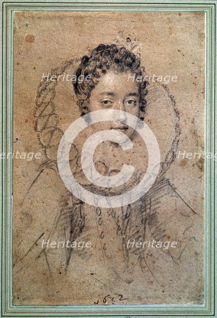 'Female Portrait', 1612.  Artist: Ottavio Mario Leoni