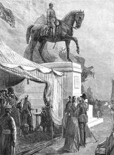 ''The Women's Jubilee Offering--Unveiling the Statue of the Late Prince Consort in Windsor Great Par Creator: Unknown.