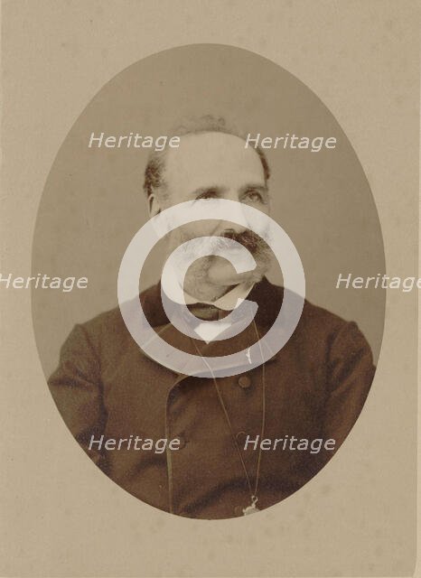 Portrait of the composer Napoléon Alkan (1826-1906), 1906. Creator: Petit, Pierre (1598-1677).