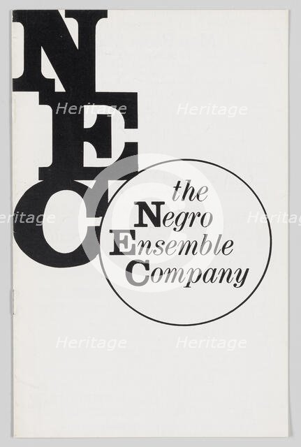 Theatre programme for Man Better Man, 1968-1969. Creator: Unknown.