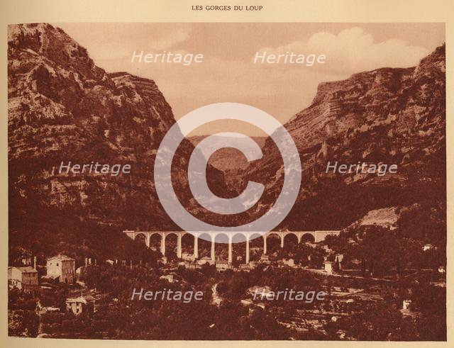 'The Viaduct and the access to the Gorges', 1930. Creator: Unknown.