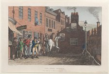 The Post Office, from "Poetical Sketches of Scarborough", 1813., 1813. Creators: Thomas Rowlandson, Joseph Constantine Stadler, J. Bluck.