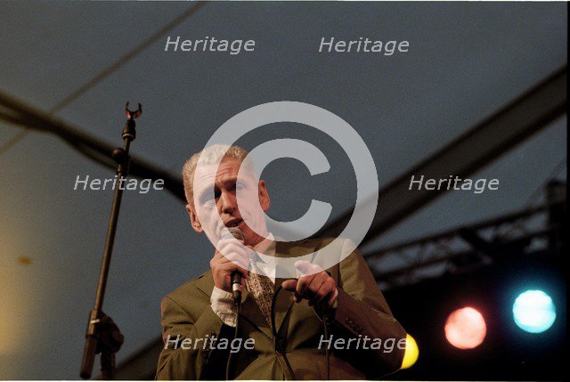 Georgie Fame, Brecon, 2005.   Artist: Brian O'Connor.