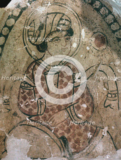 Al-Hakim bi-Amr Allah. (Fragment from a bathhouse. Fustat, Egypt), 11th century.