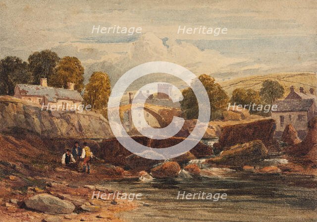 Rhayader, Radnorshire, c1820s. Creator: David Cox the Elder.