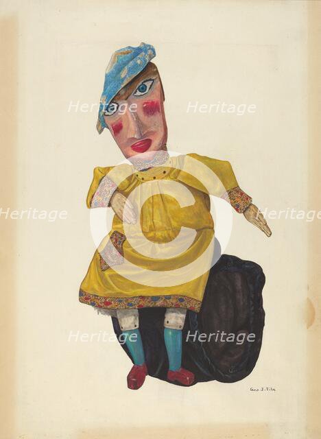 Innkeeper's Daughter, c. 1938. Creator: George File.