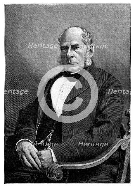 Sir Henry Bessemer, 19th century English engineer, (1900). Artist: Unknown