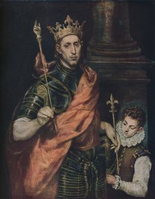 'Der Heilige Ludwig', (Saint Louis), c1585 - 1590, (1938). Artist: El Greco.