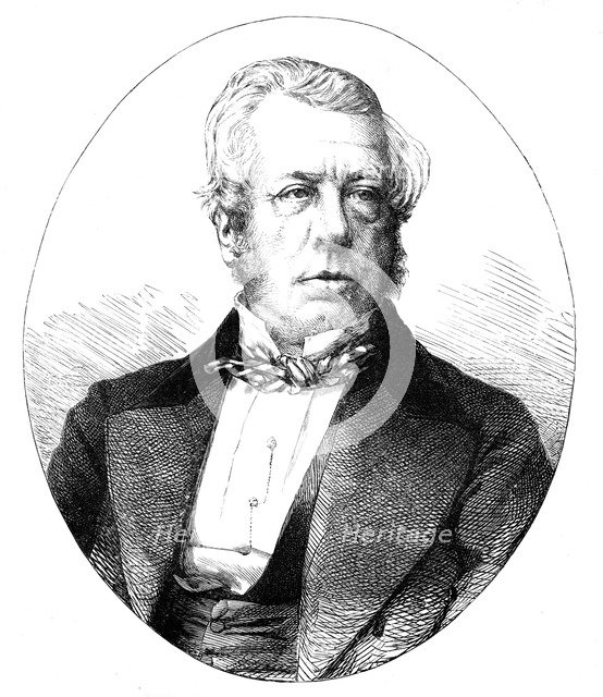 George William Frederick Howard (1802-1864), 7th Earl of Carlisle, British politician and statesman. Artist: Unknown