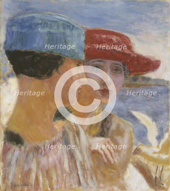 Jeunes filles à la mouette, 1917. Creator: Pierre Bonnard.