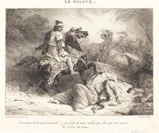 Le Giaour (The Infidel), 1823. Creator: Theodore Gericault.