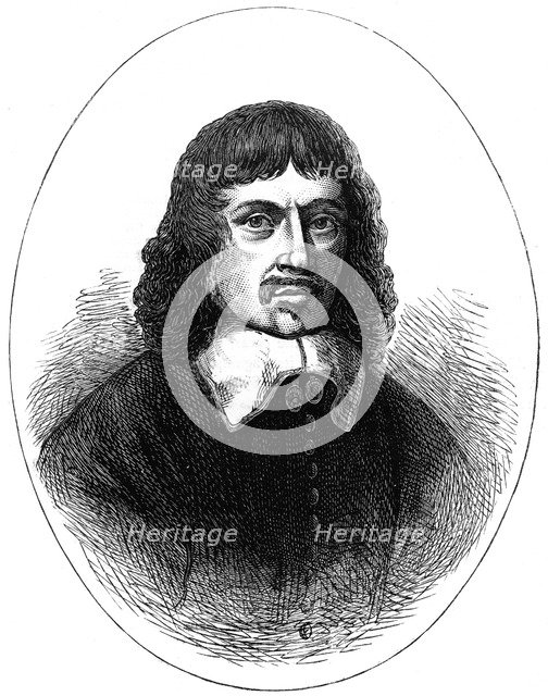 Wenceslaus Hollar (1607-1677), Bohemian etcher, 1891. Artist: Unknown