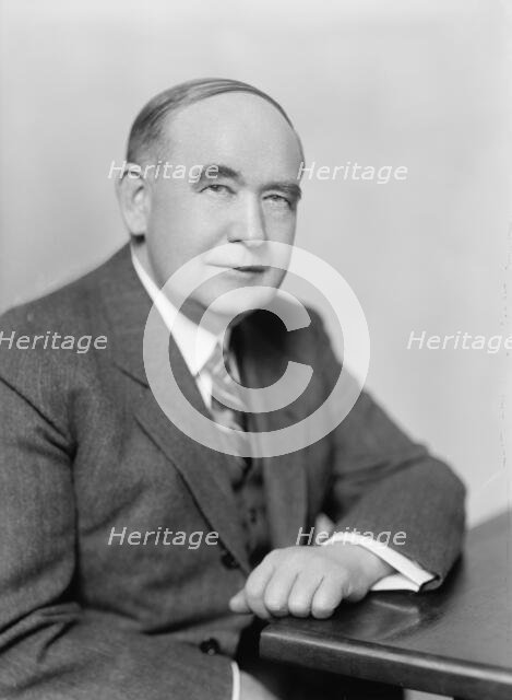 Cummings, Walter J. - Portrait, 1934. Creator: Harris & Ewing.