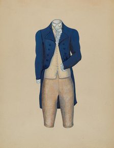 Suit, 1935/1942. Creator: Charles Criswell.