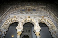 Multifoil arch, the Alcazar, Seville, Andalusia, Spain, 2007. Artist: Samuel Magal