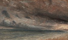 Stormy Sea, Brighton, ca. 1828. Creator: John Constable.
