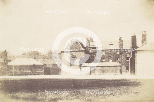 House from Across Lawn, 1850s. Creator: Unknown.