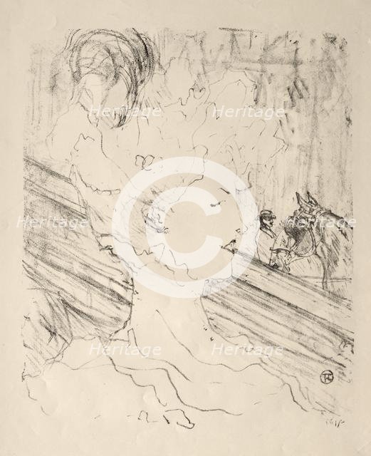 Emilienne dAlençon. Creator: Henri de Toulouse-Lautrec (French, 1864-1901).