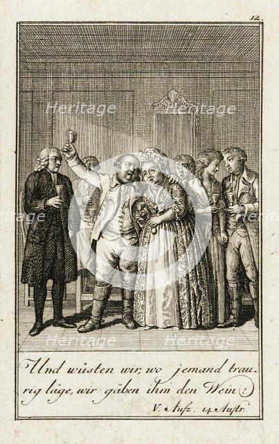 Iffland's Jager, 1786. Creator: Daniel Nikolaus Chodowiecki.