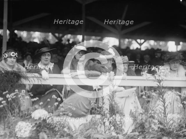 Horse Shows - Society, 1916. Creator: Harris & Ewing.