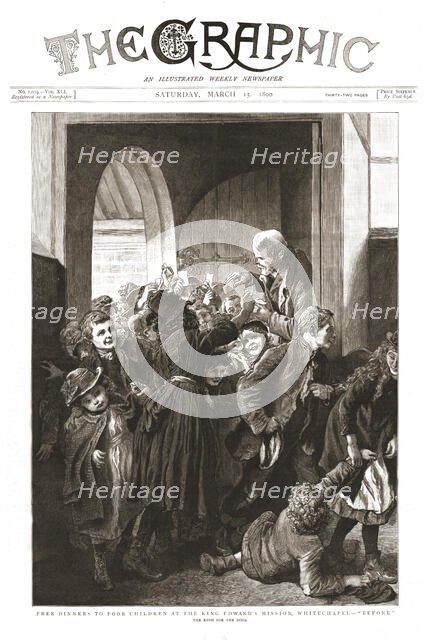 ''The Graphic, Front Cover Saturday March 15, 1890', 1890. Creator: Unknown.