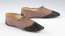 Shoes, American, 1840-49. Creator: Unknown.