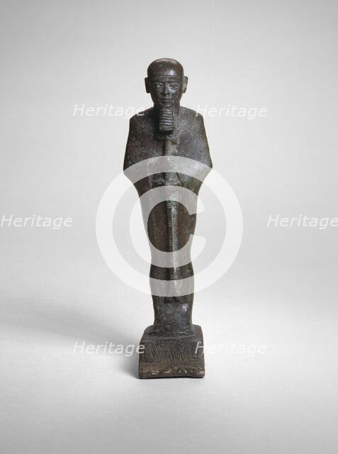 Statuette of Ptah, Egypt, Late Period, Dynasty 26-30 (about 664-332 BCE). Creator: Unknown.