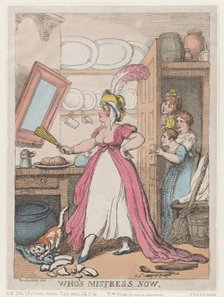 Who's Mistress Now?, May 4, 1811., May 4, 1811. Creator: Thomas Rowlandson.