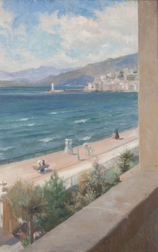 From my Window in Cannes, 1891. Creator: Albert Edelfelt.