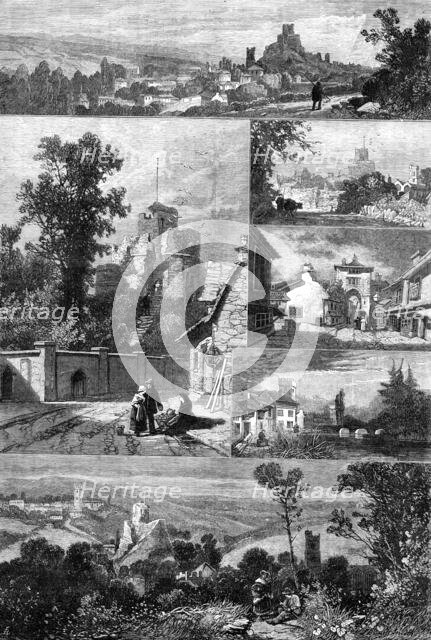 Views of Launceston, Cornwall, 1881. Creator: Unknown.