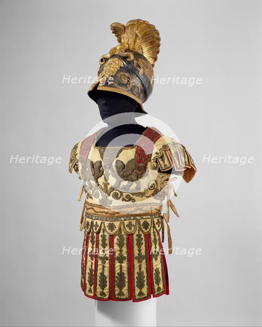 Costume armour in the Classical Style, French, Paris, ca. 1788-90. Creator: Halle.