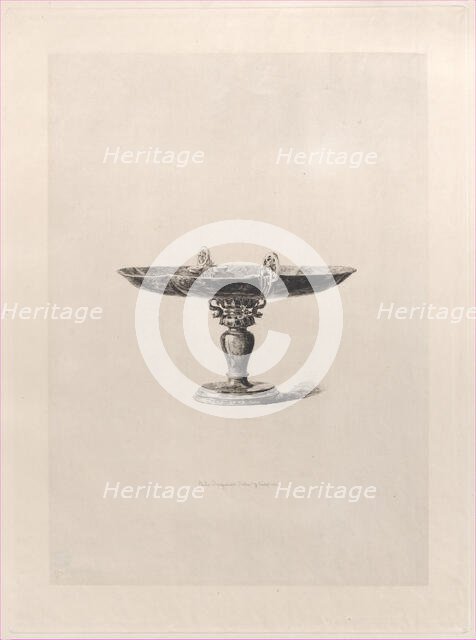 Oriental Jasper Cup, 1864. Creator: Jules-Ferdinand Jacquemart.