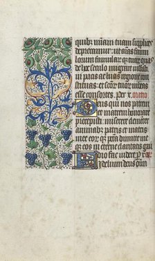 Book of Hours (Use of Rouen): fol. 109v, c. 1470. Creator: Master of the Geneva Latini (French, active Rouen, 1460-80).