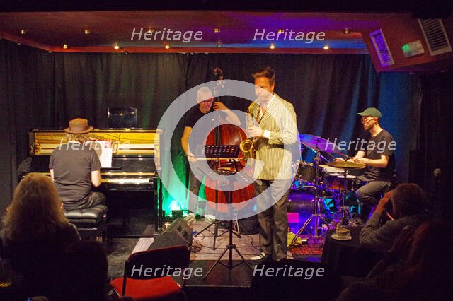 Guido Spannocchi Quartet, Verdict Jazz Club, Brighton, East Sussex, Sept 2023. Creator: Brian O'Connor.