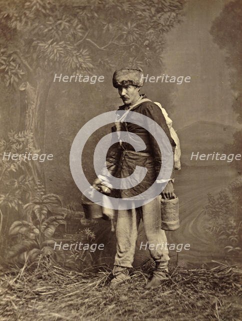 A Vagrant on the Loose, 1891. Creator: Aleksei Kuznetsov.