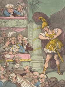 John Bull at the Italian Opera, October 2, 1811., October 2, 1811. Creator: Thomas Rowlandson.
