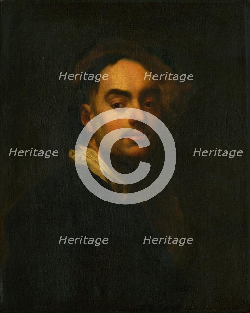 Portrait of a Man (Selfportrait), 1740. Creator: Franz Anton Palko.