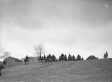 Cutting hunt, 1933 Nov. Creator: Arnold Genthe.